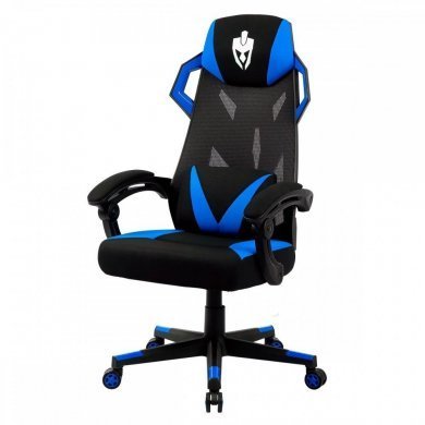 EG909AZL Evolut Cadeira Gamer Ace Preto e Azul