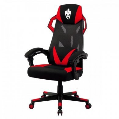 EG909VMO Evolut Cadeira Gamer Ace Preto e Vermelho 120Kg