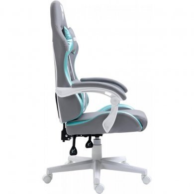 EG910VRD Evolut Cadeira Gamer Prism Verde e Cinza 135Kg