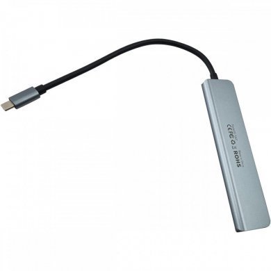 EHB07-QH0G-Z Essager Hub USB-C 7 em 1 com HDMI 4K USB 3.0
