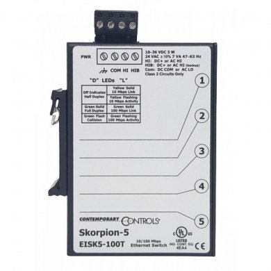 CControls Skorpion 5-Port 10/100Mbps Switch