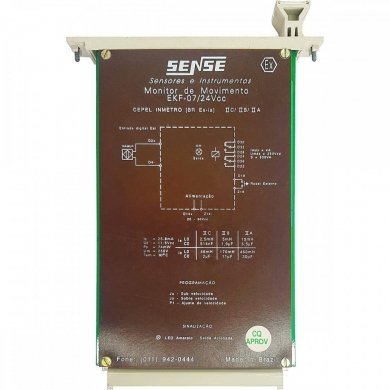 EKF-07 Monitor de movimento EKF-07/24Vcc