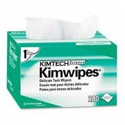 Foto de EKW341 KIMTECH Kimwipes lenço limpeza de fibra optica 280  caixa com 280 lenços 11x21cm