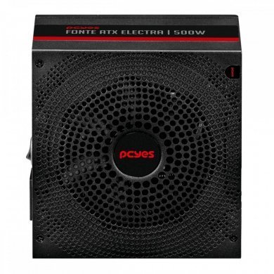 ELEC500W PCYes fonte ATX Electra 500W PFC ativo