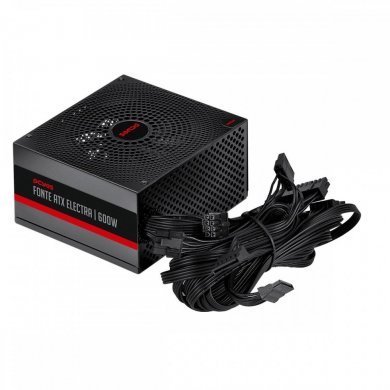 ELEC600W PCYes fonte ATX Electra 600W PFC ativo