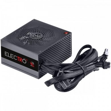 ELECV2PTO550W PCYes Fonte ATX Electro V2 550W Reais 80P Bronze