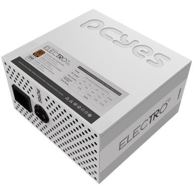ELECV2WG550W Pcyes fonte Electro V2 550W White Ghost PFC ativo 80P Bronze