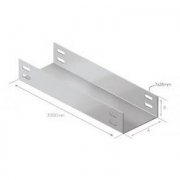 Eletrocalha Lisa 200x100 Chapa 20 - 03 metros 