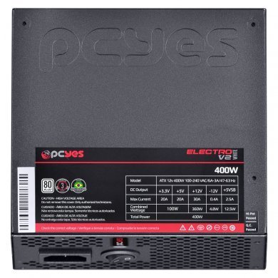 ELV2WHPTO400W PCYes Fonte ATX Electro V2 400W Reais
