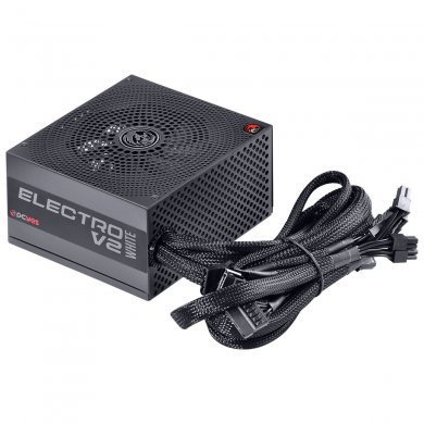 ELV2WHPTO500W PCYes Fonte ATX Electro V2 500W Reais 80P PFC