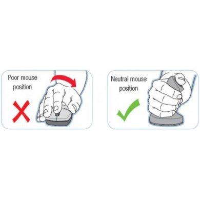 EM500GPL 3M Ergonomic Mouse Optical USB/PS2