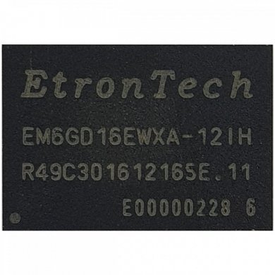 EM6GD16EWXA-12IH CI memória DRAM DDR3L 2G 1.35V FBGA96