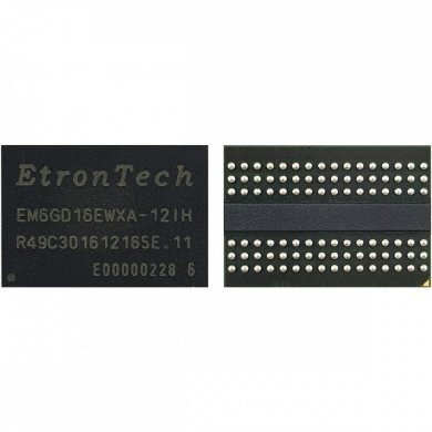 EM6GD16EWXA-12IH CI memória DRAM DDR3L 2G 1.35V FBGA96