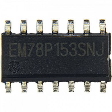 EM78P153S CI EM78P153SNJ microprocessador MCU 8bit 20MHz 12IO