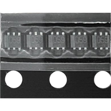 EMD59T2R 5x transistor digital duplo D59 EMD59 NPN+PNP SOT-563-6