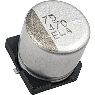 EMLA250ADA471MJA0G 20x Capacitor Eletrolitico Polimero de Aluminio 470uf 25V