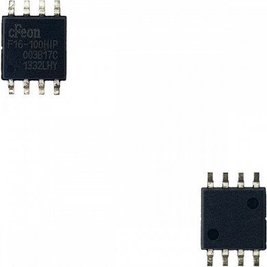 Memória F16-100HIP serial flash 4Kbyte SPI SOP8 SMD