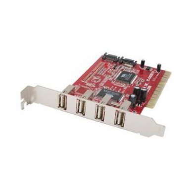 ENLADP-402 Placa PCI/USB Encore ENLADP-402 com 4 Portas USB 2.0 + 2 Portas C