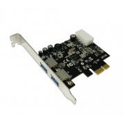 Placa Encore USB 3.0 PCIe SuperSpeed 2 portas USB 3.0, até 10x mais rápido que USB 2.0