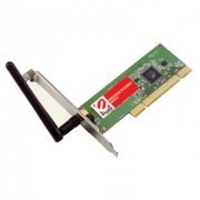 Placa de Rede Wireless PCI Encore ENLWI-G2 54Mbps 802.1 Padrões 802.11b e 802.11g, Frequencia de Banda: 2.400 