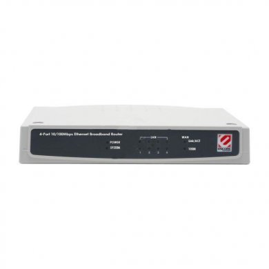 ENRTR-104 Roteador Encore ENRTR-104 com 5 Portas 10/100Mbps - 1x WAN + 4x L