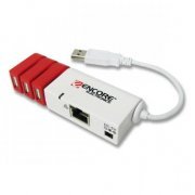 HUB Encore 3x USB com Adaptador Ethernet 10/100Mbps Plug-and-Play, Cada porta USB pode ser girada 180 graus