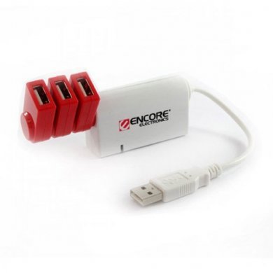 ENUET-3USB HUB Encore 3x USB com Adaptador Ethernet