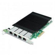 Planet placa de rede Quad Gigabit PoE+ 120W 4x 10/100/1000T 802.3at PoE+ PCI-E x4