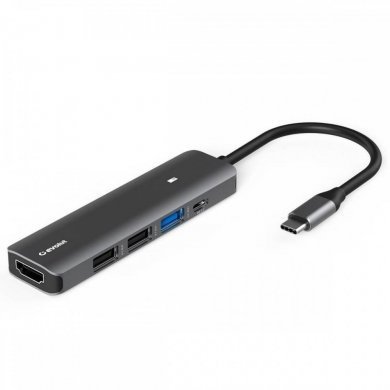 EO-1102 Evolut Docking Station USB-C EO-1102 5 em 1