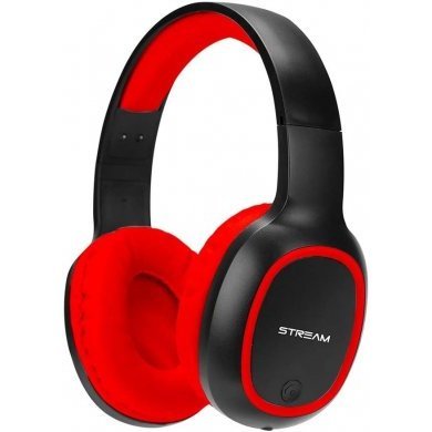 EPB-MS1RD ELG headset wireless Stream USB preto e vermelho