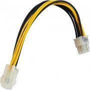 Adaptador ATX EPS 4 pinos macho para 8 pinos fêmea 12.5cm - 4 Pinos para 8 Pinos