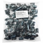 100x KEMET capacitor Eletrolitico 470uf 63V 25x13mm serie ESK 85º 12/13+ A3CC 2000 horas (Pacote com 100 unida