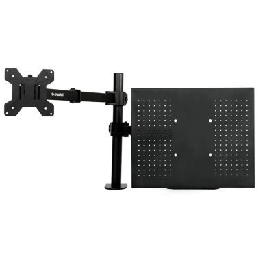 ESN-22 Evolut Suporte para monitor e notebook articulado preto
