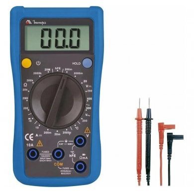 Minipa multímetro digital data hold temperatura