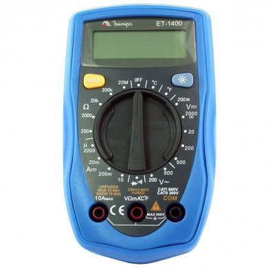 ET-1400 Multimetro Digital Minipa 500v Ac/dc