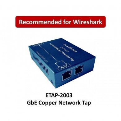 ETAP-2003 Dualcomm Network TAP 10/100/1000 Base-T