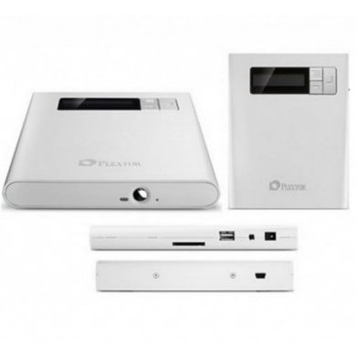 Plextor PlexEasy Gravador DVD Externo USB e SD