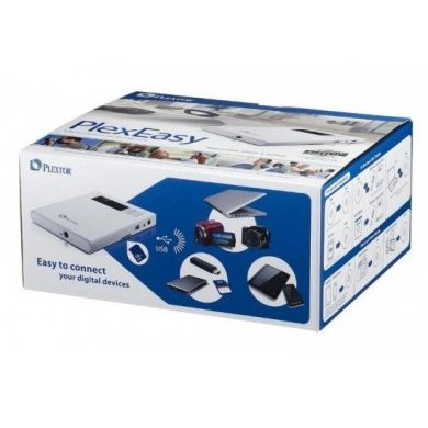 Plextor PlexEasy Gravador DVD Externo USB e SD