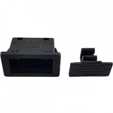 EX-1050 Porta fusível de gaveta 5x20 Exatronic (Kit 100x)