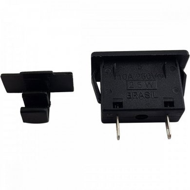 Porta fusível de gaveta 5x20 Exatronic (Kit 10x)