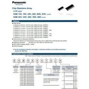 100x Rede de Resistor 8x 0603 de 784 Ohms EXB2HV 