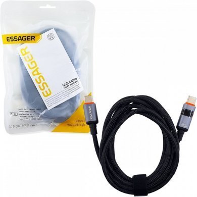 EXCTT1-HPA0G-P Essager cabo USB-C para USB-C 100W 5A 2m