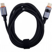 Essager cabo USB-C para USB-C 100W 5A 2m Preto em nyl