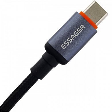 EXCTT1-HPA0G-P Essager cabo USB-C para USB-C 100W 5A 2m
