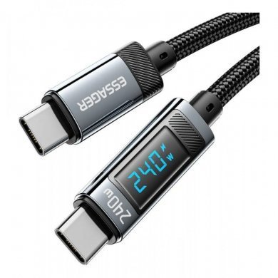 Essager cabo de carregamento USB-C para USB-C 240W 2m