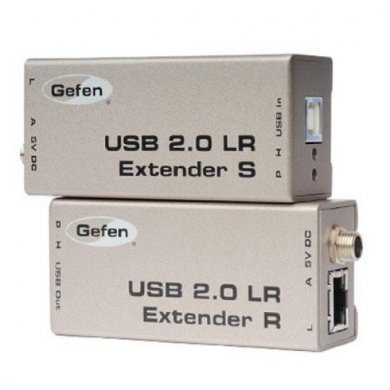 EXT-USB2-0-LR Gefen USB 2.0 Extender CAT5 480 Mbps 5V