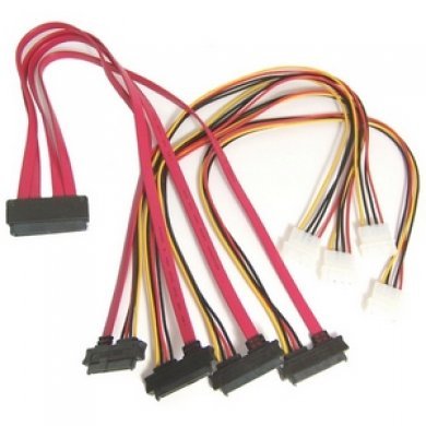 F03-1618 Cabo SAS Micro Connectors 1x SFF-8484