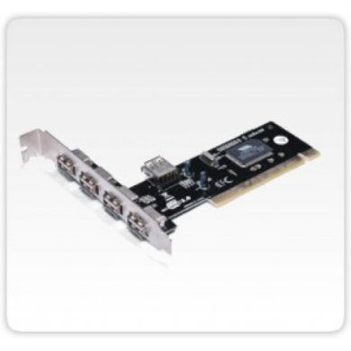 F1557W Adaptador Flexport PCI USB 2.0 5 Portas
