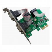 Placa Serial FLEXPORT PCI-E 2 Portas Seriais DB9M Esp