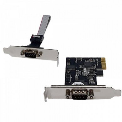 F2122XE Flexport Placa PCI Express 2 seriais RS232 DB9M